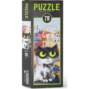 Blue Focus BF052 Cute Cat 78 Parça Puzzle