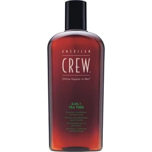 American Crew 3 İn 1 Tea Tree Şampuan Conditioner Body Wash 250 ml