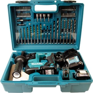 HR140DWAE2  Akülü Delici Matkap SDS Plus 12 Volt-2,0 Ah  (65 parça uç setli)