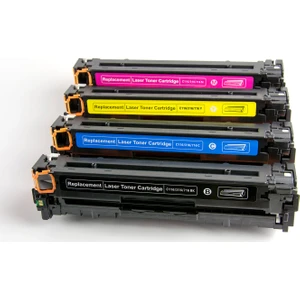 Premium® Canon LBP5050 Uyumlu 4 Renk Muadil Toner Seti
