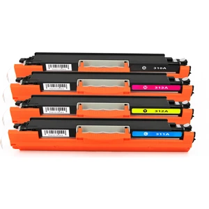 Premium® HP Laserjet 100 Color MFP M175ANW Uyumlu 4 Renk Muadil Toner Seti