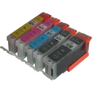 Premium® Canon Pıxma MG6850 Uyumlu 5 Renk Muadil Kartuş Seti