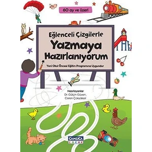 Eğlenceli Çizgilerle Yazmaya Hazr60 Ay ve Üzeri