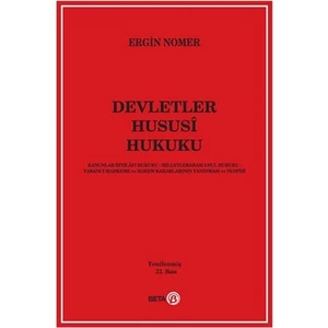 Devletler Hususi Hukuku - Ergin Nomer