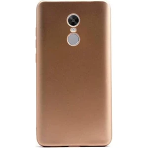 Xiaomi RedMi 5 Plus Kılıf Premier Silikon Arka Kapak Gold