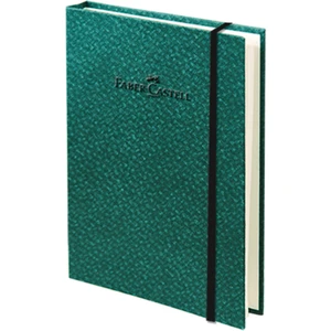 Bambu Serisi A6 Ciltli Çizgisiz Defter Koyu Yeşil100 Yaprak