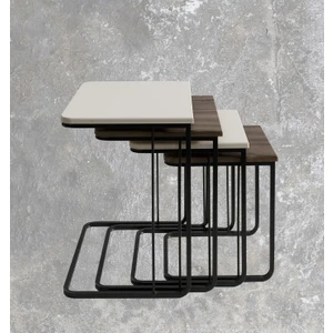 Veys Sehpa Statik Vegas Zigon Sehpa Masa Yan Sehpa