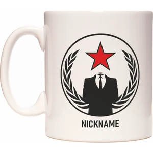 Anonymous Hacker İsme Özel Meslek Kupa Bardak