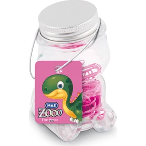 Mas Colors Cam Kavanozda Plastik Kapli Ataş No:2 Pembe 618