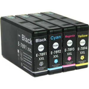 Premium® Epson Workforce Pro Wf5690Dwf Uyumlu Yüksek Kapasite 4 Renk Muadil Kartuş Seti