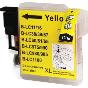 Premium® Brother Lc1100 Uyumlu Yüksek Kapasite Sarı Muadil Kartuş