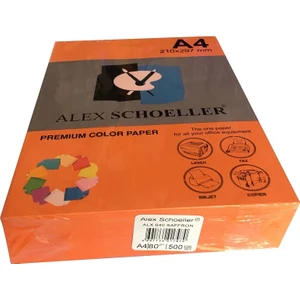 Alex Schoeller A4 Fotokopi Kağıdı 500 lü Safran 640