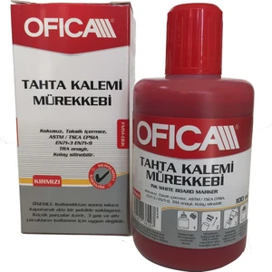 Tahta Kalemi Mürekkebi 100 ml. Kırmızı FMM-06K