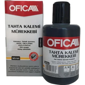 Tahta Kalemi Mürekkebi 100 ml. Siyah FMM-06S