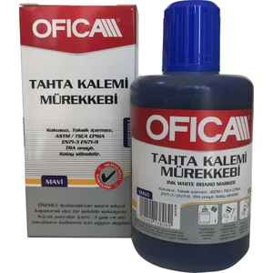 Tahta Kalemi Mürekkebi 100 ml. Mavi FMM-06M