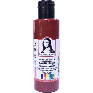 Akrilik Boya 70 ml. Kan Kırmızı Karmen
