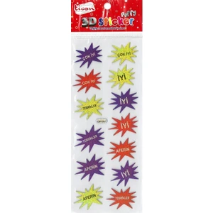 3D Sticker Puffy 256027 (Kabartmalı) 3D-40