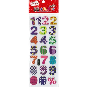 3D Sticker Puffy 236179 (Kabartmalı) 3D-34