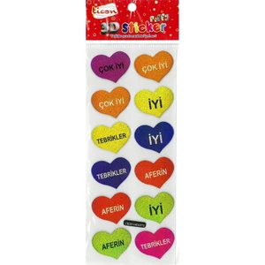 3D Sticker Puffy 256028 (Kabartmalı) 3D-41