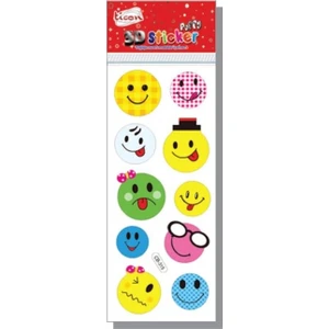 3D Sticker Puffy 256039 (Kabartmalı) 3D-52
