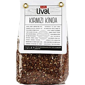Duru Lival Yüksek Lif Kırmızı Kinoa Tahılı (250 gram)