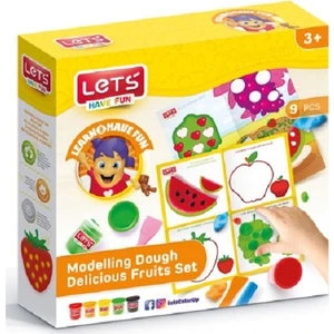 Lets Oyun Hamuru Lezzetli Meyveler Seti (10 Parça) L9009