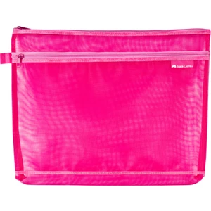 A4 Kalemlik Pembe Nylon Mesh Malzeme ile Şık ve Trendy Tasarım