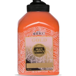 Gold Multi Surface Saten Akrilik Boya 500ml 215 Turuncu