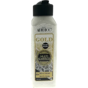 Gold Multi Surface Satin Akrilik Boya 140ml 504 Beyaz Sedef