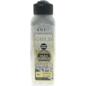 Gold Multi Surface Satin Akrilik Boya 140ml 502 Gümüş