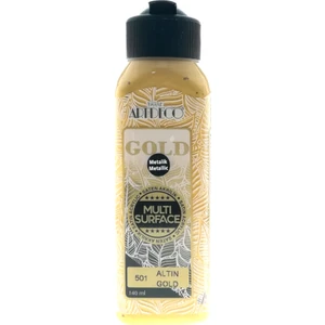 Gold Multi Surface Satin Akrilik Boya 140ml 501 Altın