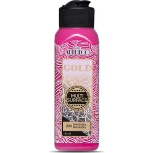 Gold Multi Surface Satin Akrilik Boya 140ml 238 Magenta