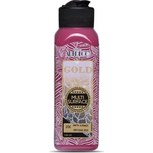 Gold Multi Surface Satin Akrilik Boya 140ml 230 Antik Kırmızı