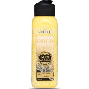 Gold Multi Surface Satin Akrilik Boya 140ml 211 Bal Sarısı