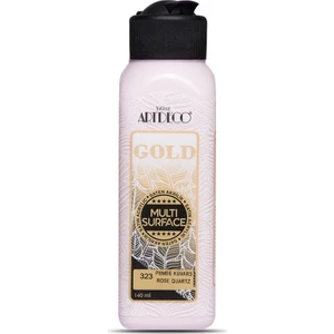 Gold Multi Surface Satin Akrilik Boya 140ml 323 Pembe Kuvars