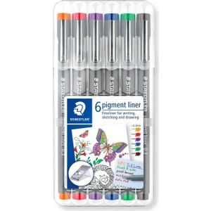 Pigment Liner 0,3Mm 6 Renk Set N:30803-Ssb6