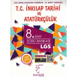 Karekök Yayıncılık 8. Sınıf LGS Tc.İnkilap Tarihi Soru Bankası
