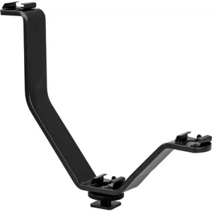 Dslr Makineler İçin V Bracket Üç Grişli Flaş Led Mikrofon Vb. Tutucu