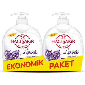 Hacı Şakir Sıvı Sabun Lavanta 500 ml x 2 Adet