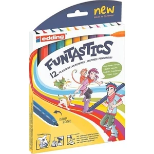 12Li İnce Uçlu Keçeli Kalem