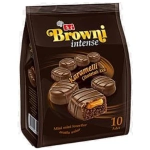 Browni İntense Çikolatalı Kahveli Kek 10 Adet