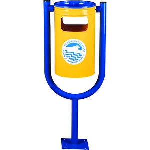 U Tipi Dış Mekan Çöp Kovası Kül Tablası