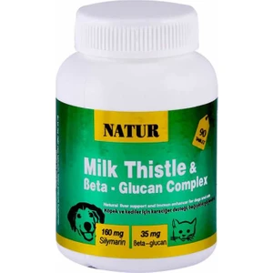 Natur Milk Thistle & Beta - Glucan Complex Destekleyici 90 Tablet