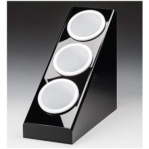 Polikarbonat Çatal Bıçak Kaşık 3 Lü Standı 20,8 X 41,5 X 41 Cm