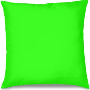 Neon Yeşil Tasarım Kırlent Yastık 40x40 cm
