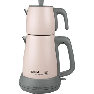 Tea Expert Işıltılı Pudra Çelik Demlik Çay Makinesi