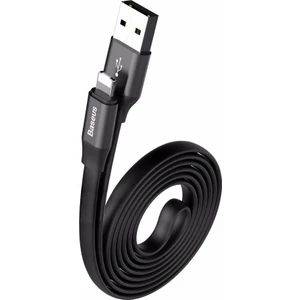 2in1 ios/Android Apple/Samsung 2.0 Şarj Kablo  - Siyah - CALMBJ-A01