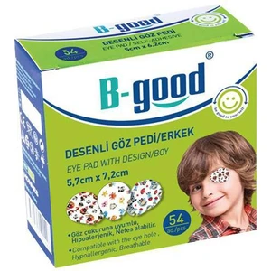 B-Good Göz Kapama Bandı Erkek Çocuk Desenli 54 Adet