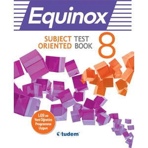 Tudem Yayınları 8. Sınıf Equinox İngilizce Kazanım Odaklı Soru Bankası