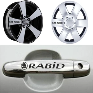 Mtm Skoda Rabid Kapı Kolu Jant Sticker